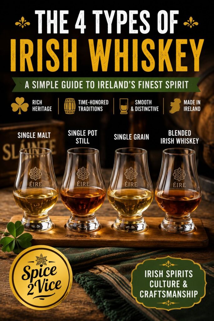 Guide To Four Irish Whiskey Types