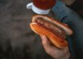 Image Featuring The Process Of Grilling Hot Dogs Following Our Hot Dog Grilling Tips.