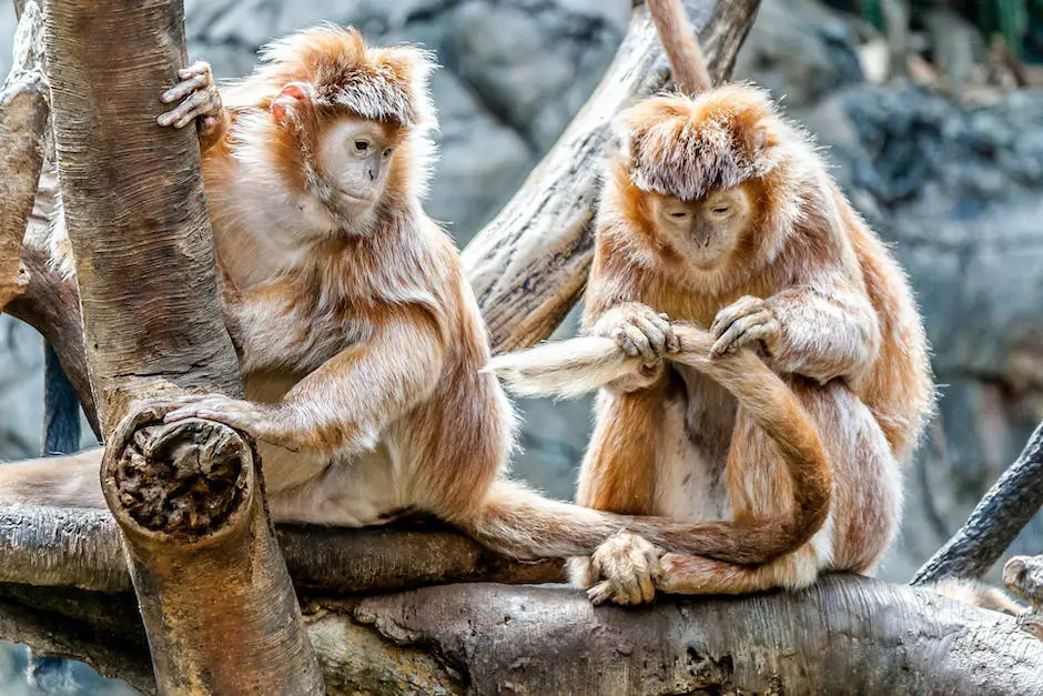 A Group Of Monkeys Sitting In A Forest, Representing The Topic Of Alcohol Consumption In Monkeys.