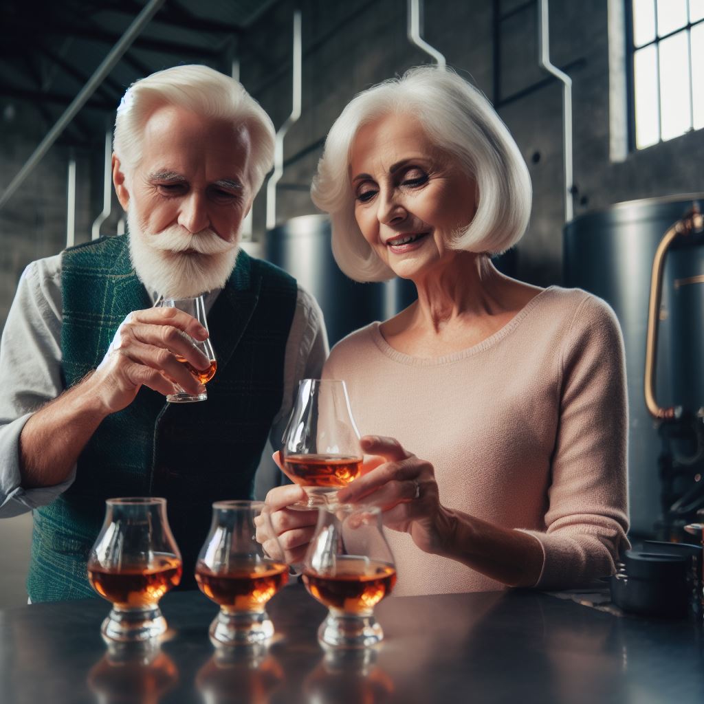 A Couple Takes A Whiskey Distillery Tour