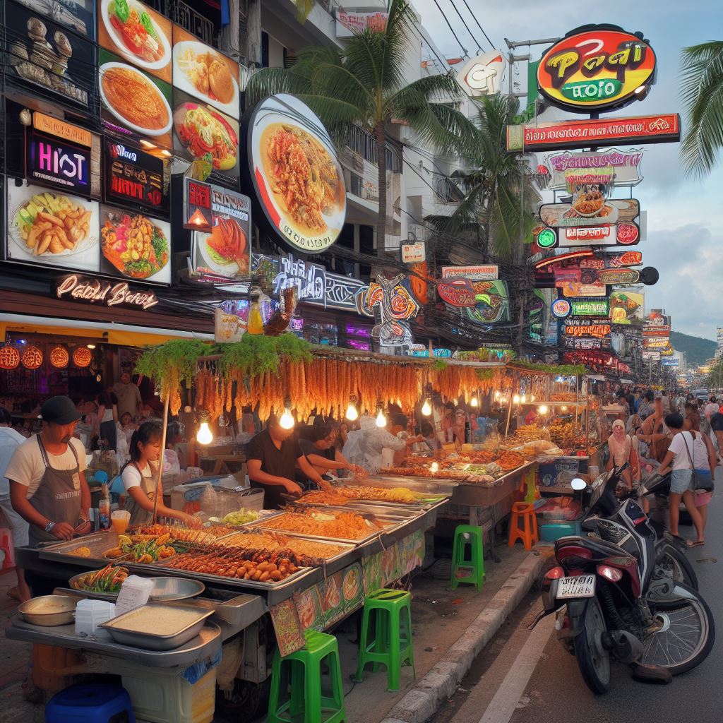 Thai Street Food At Patong Beach