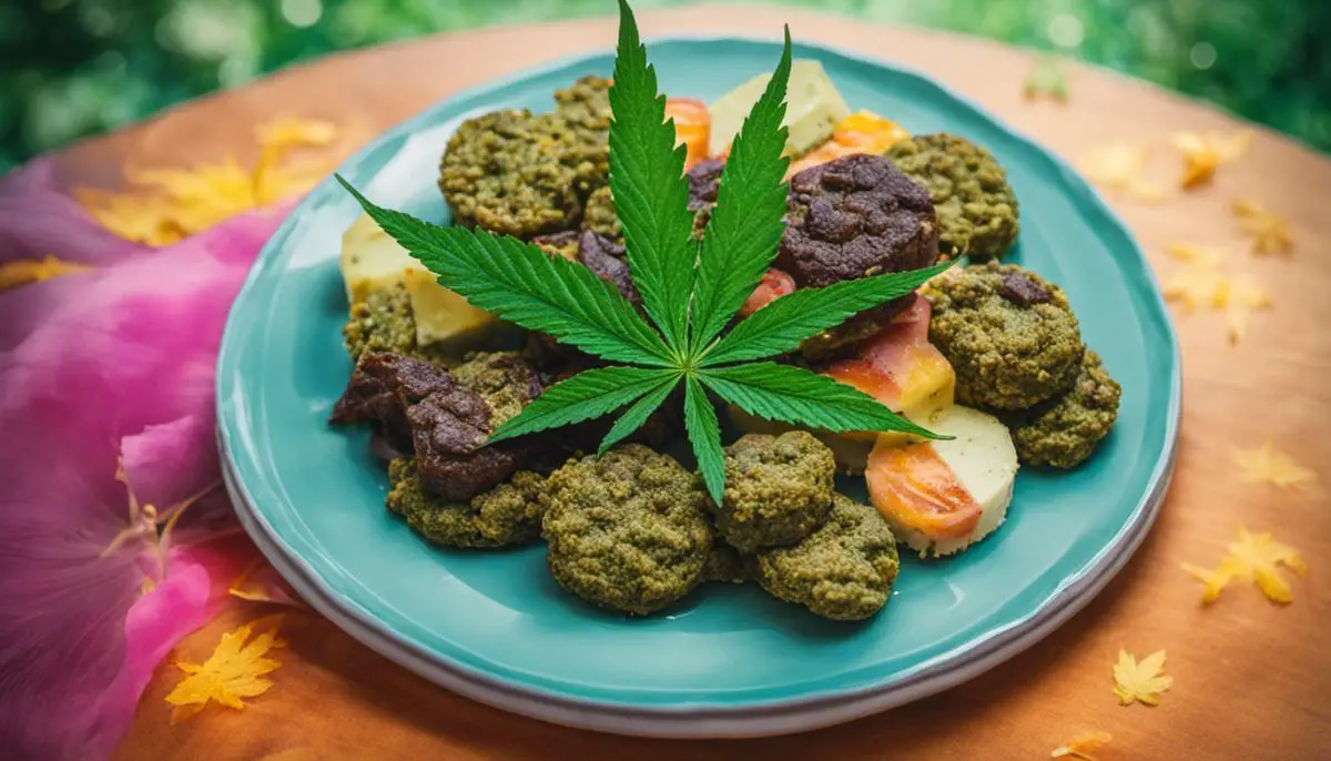 An Image Of A Plate With Various Marijuana-Infused Edibles, Representing The Topic Of The Text.