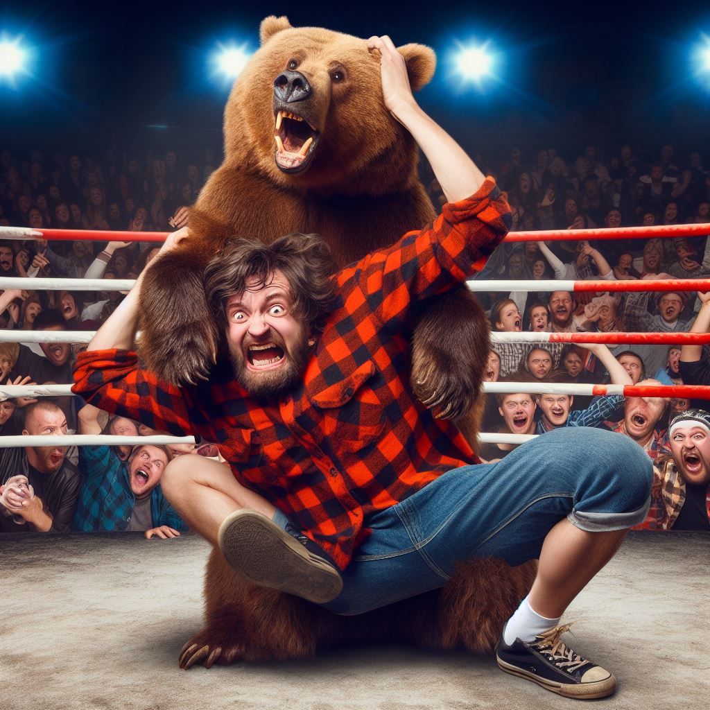 Wrestling A Bear In Alabama