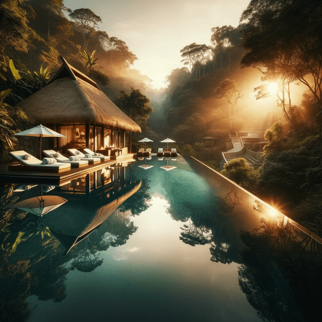 Artist Rendition Of The Como Shambhala Estate, Bali