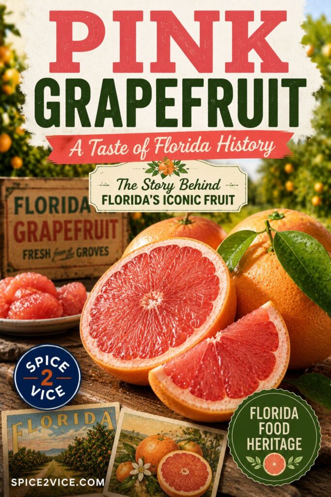 Florida Grapefruit With Vintage Advertisements