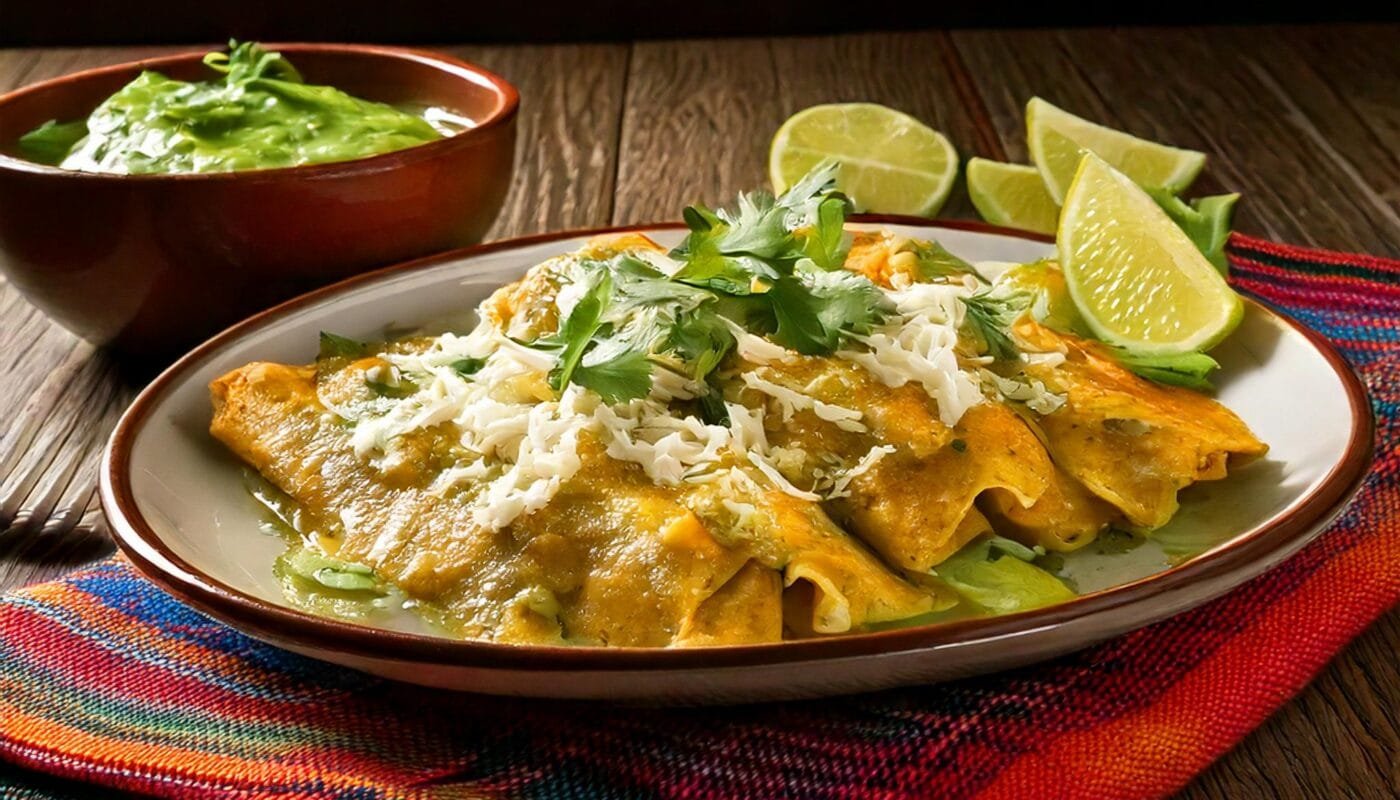 Green Chicken Enchilada