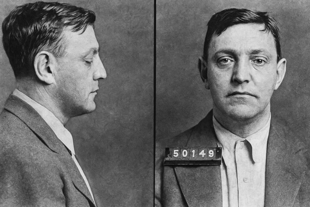 Artist rendering of Dutch Schultz