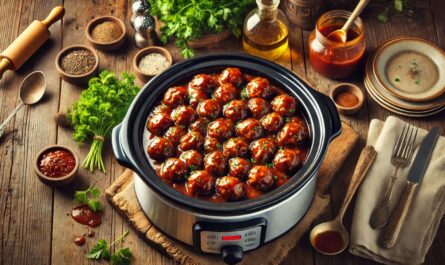 Holiday Meatballs In A Crock Pot