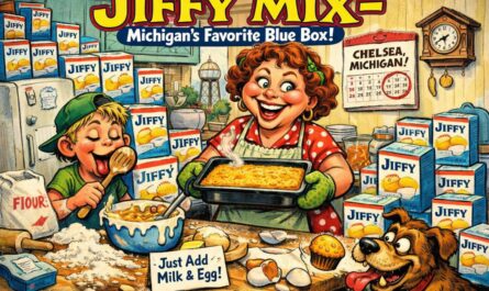 Baking With Jiffy Mix In Kitchen