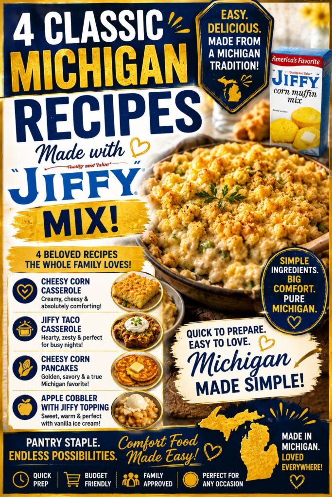 Four Classic Recipes Using Jiffy Mix