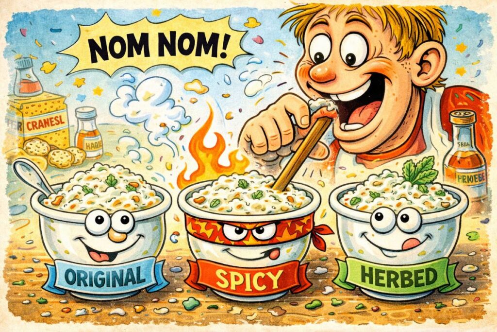 Three Bowls Of Colorful Dip Varieties