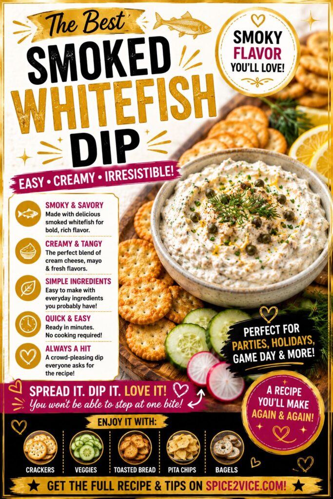 Smoked Whitefish Dip Recipe Advertisement