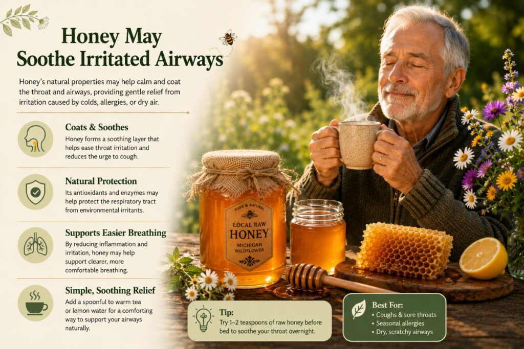 Honey Benefits For Soothing Airways
