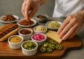 Preparing Gourmet Hot Dog Toppings