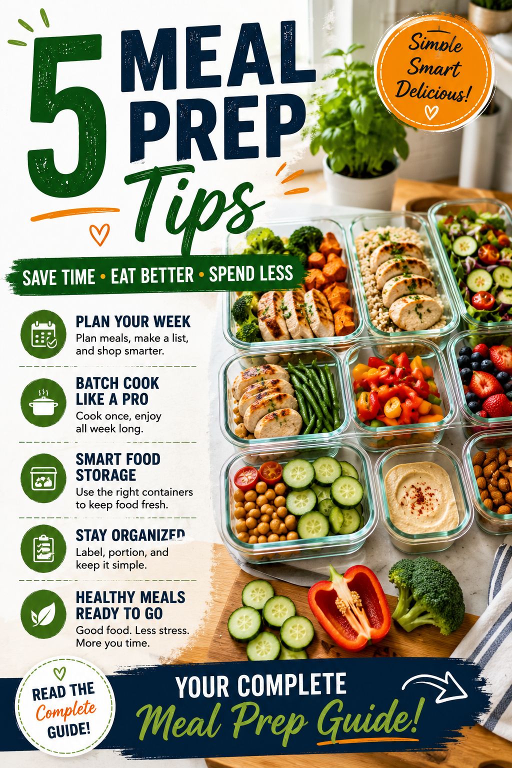 5 Tips For Meal Prepping Like A Seasoned Pro