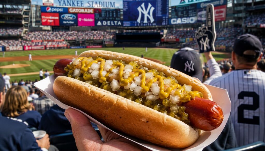 Hotdog And Baseball
