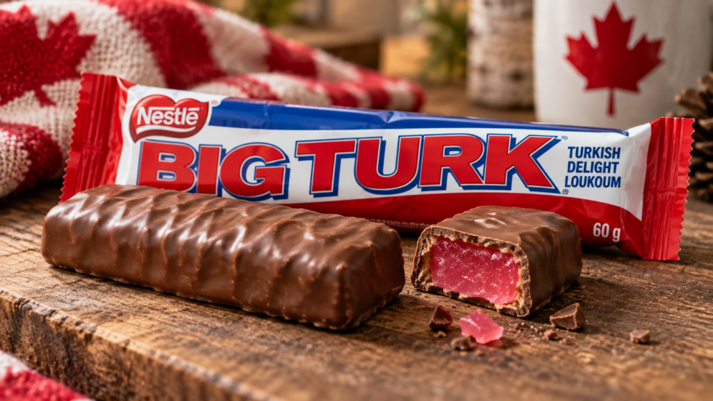 Chocolate-Covered Turkish Delight Candy Bar