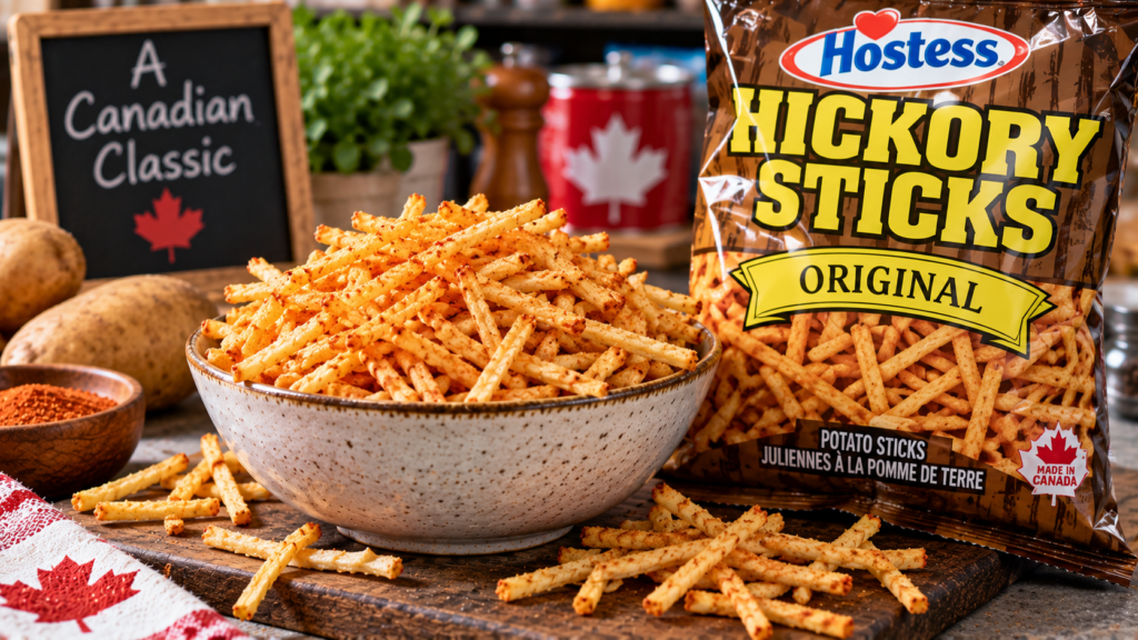 Hickory Sticks With Canadian Theme.