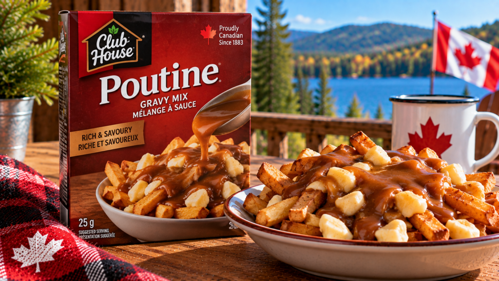 Poutine With Gravy And Fries - Canadian Grocery Store Foods
