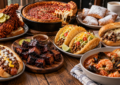 Variety Of Delicious Comfort Foods