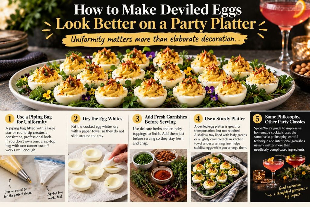 Plating Deviled Eggs