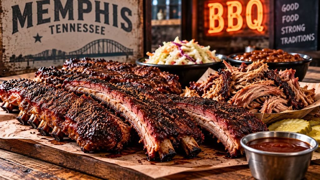 Delicious Bbq Ribs And Sides