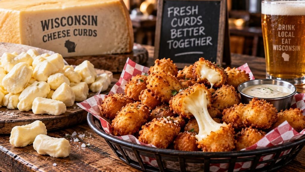 Fried Cheese Curds With Beer - Regional American Food Guide